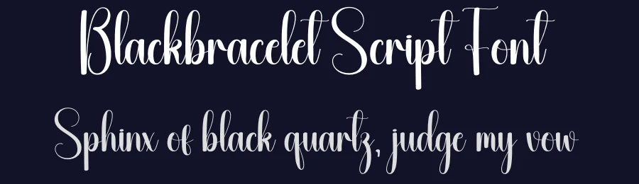 Blackbracelet Script Font by andikastudio — Script Handwritten Font — thumbnail 2