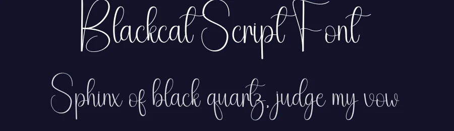 Blackcat Script Font by andikastudio — Script Handwritten Font — thumbnail 2