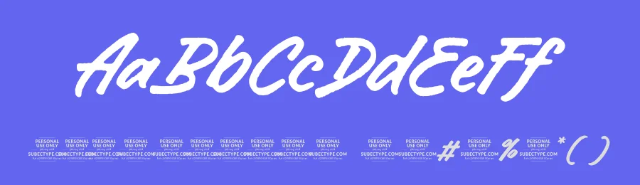Blackdaws – Rough Handwritten Font by Subectype & Orenari — Script Handwritten Font — thumbnail 3