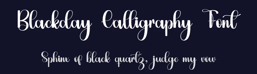 Blackday Calligraphy Font by inermediaSTUDIO — Script Handwritten Font — thumbnail 2