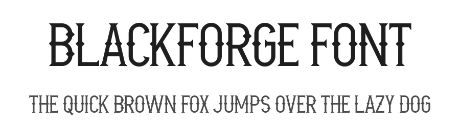 Blackforge Font by Luxima — Display Font
