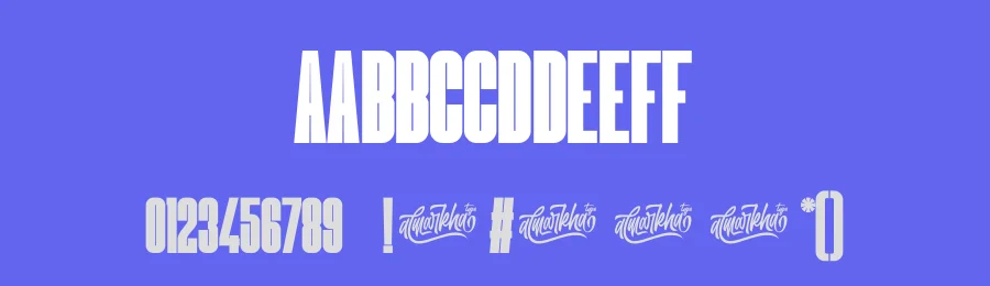 Blackheat Sans Serif Font by Almarkhatype Studio — Sans Serif Font — thumbnail 3
