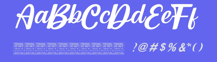 Blackhine Font by Miftahul Arzaq — Script Handwritten Font — thumbnail 3