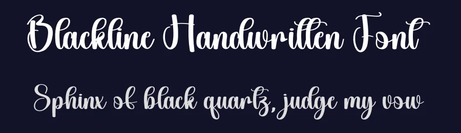 Blackline Handwritten Font by andikastudio — Script Handwritten Font — thumbnail 2