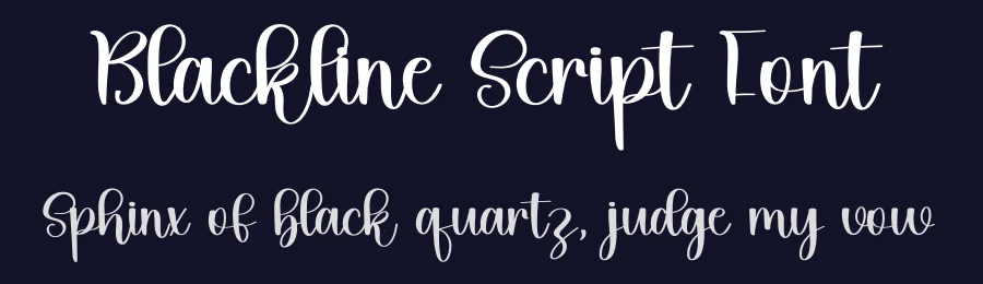 Blackline Script Font by inermediaSTUDIO — Script Handwritten Font — thumbnail 2