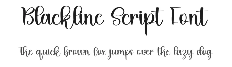 Blackline Script Font by inermediaSTUDIO — Script Handwritten Font