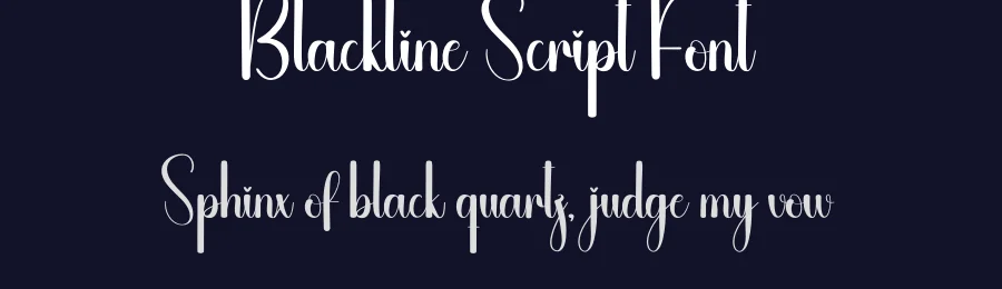 Blackline Script Font by andikastudio — Script Handwritten Font — thumbnail 2