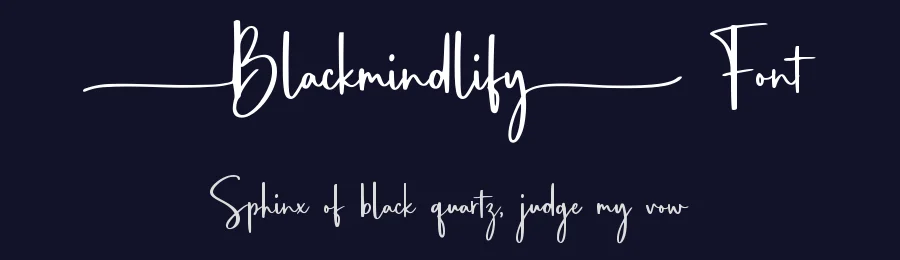 Blackmindlify Font by Allouse.Studio — Script Handwritten Font — thumbnail 2