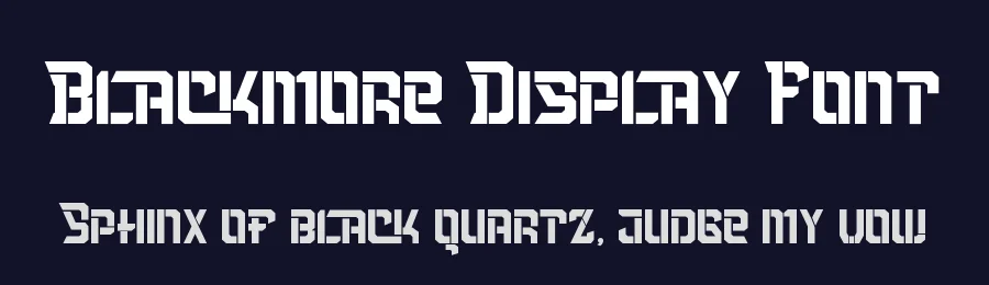 Blackmore Display Font by fontkong — Display Font — thumbnail 2