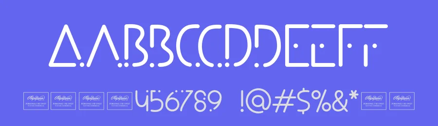 Blackout Display Font by Alpaprana — Display Font — thumbnail 3