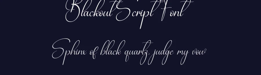 Blackout Script Font by creativeletter — Script Handwritten Font — thumbnail 2