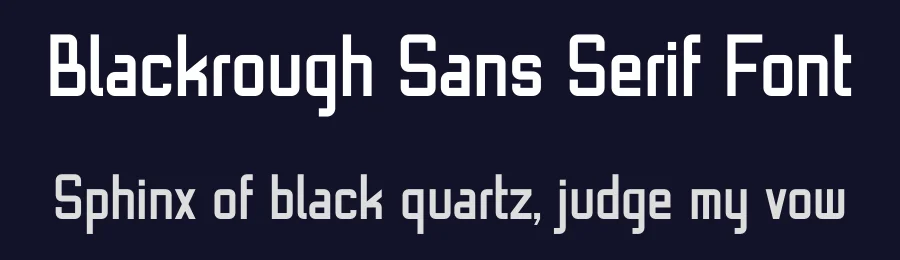 Blackrough Sans Serif Font by Sign Studios — Decorative Font — thumbnail 2