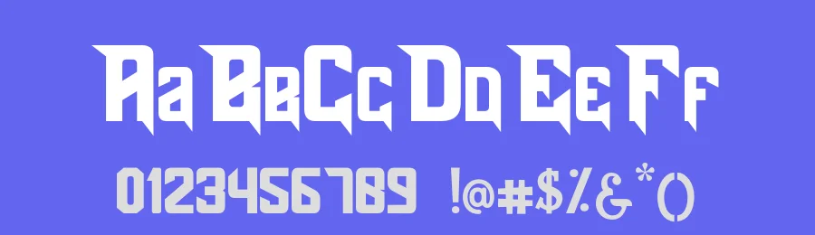 Blades Display Font by Font Kong — Display Font — thumbnail 3