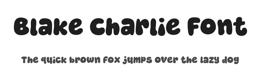 Blake Charlie Font by grezlinestudio — Display Font