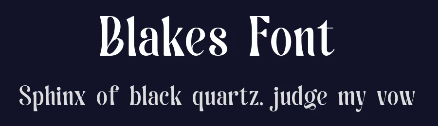 Blakes Font by ErmediaStudio — Decorative Font — thumbnail 2