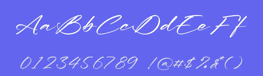 Blanchard Font by glorytype — Script Handwritten Font — thumbnail 3