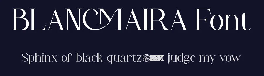 Blancmaira Font by nihstudio — Display Font — thumbnail 2
