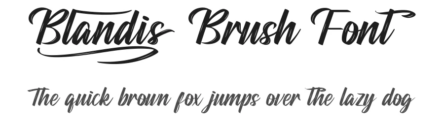 Blandis Brush Font by RaisProject — Script Handwritten Font