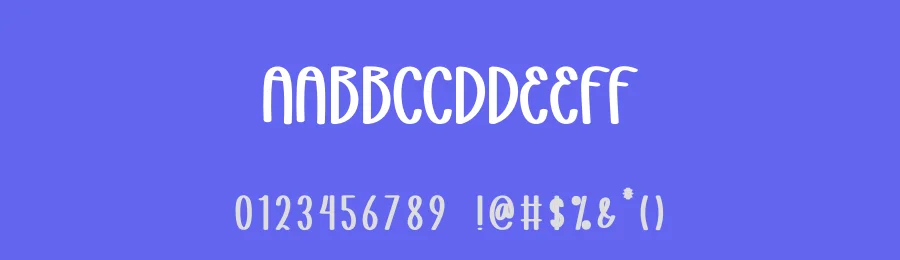 Blank Space Display Font by andikastudio — Display Font — thumbnail 3