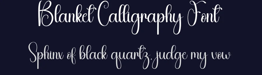 Blanket Calligraphy Font by andikastudio — Script Handwritten Font — thumbnail 2