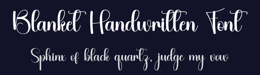 Blanket Handwritten Font by inermediaSTUDIO — Script Handwritten Font — thumbnail 2