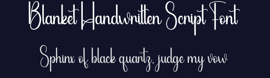 Blanket Handwritten Script Font by andikastudio — Script Handwritten Font — thumbnail 2