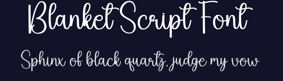 Blanket Script Font by andikastudio — Script Handwritten Font — thumbnail 2