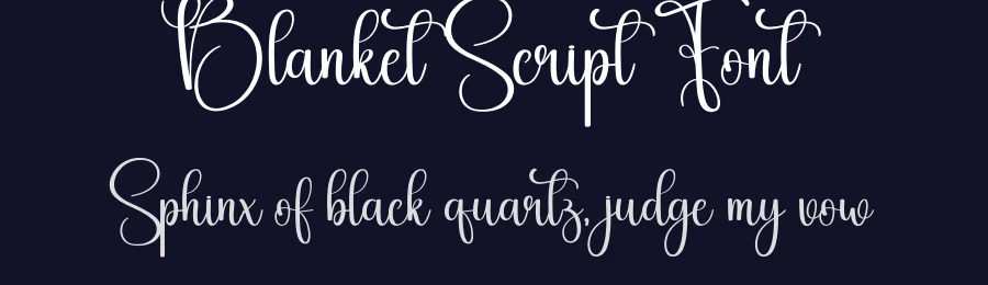 Blanket Script Font by creativeletter — Script Handwritten Font — thumbnail 2