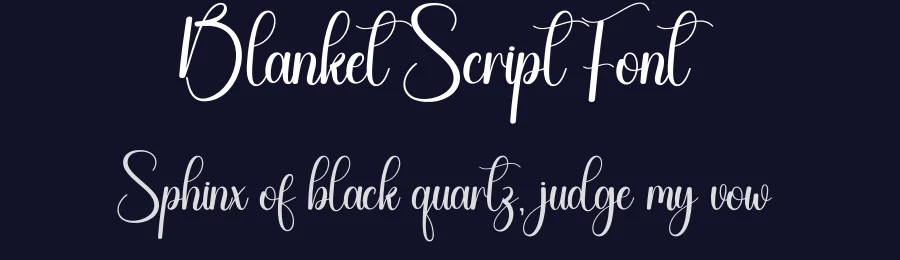 Blanket Script Font by creativeletter — Script Handwritten Font — thumbnail 2