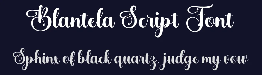 Blantela Script Font by IM Studio — Script Handwritten Font — thumbnail 2
