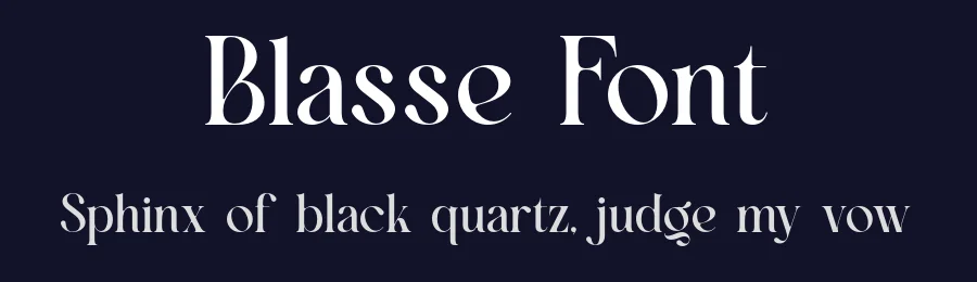 Blasse Font by ErmediaStudio — Serif Font — thumbnail 2