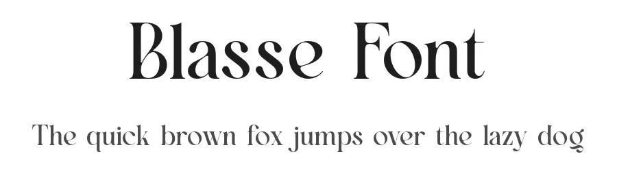 Blasse Font by ErmediaStudio — Serif Font