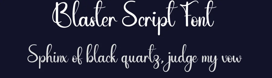 Blaster Script Font by andikastudio — Script Handwritten Font — thumbnail 2