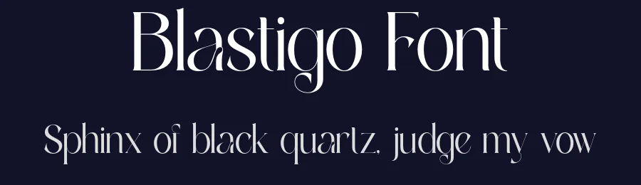 Blastigo Font by Qweera Studio — Display Font — thumbnail 2