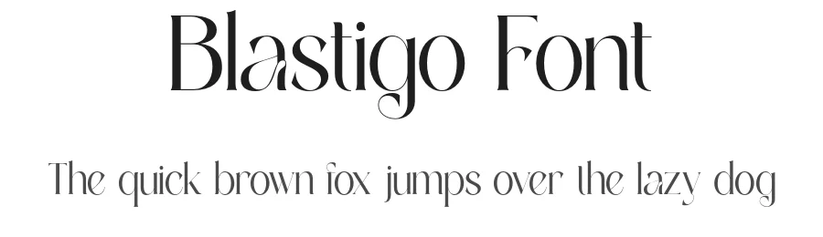 Blastigo Font by Qweera Studio β Display Font