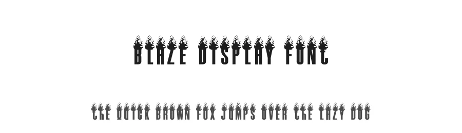 Blaze Display Font by creativeletter — Decorative Font