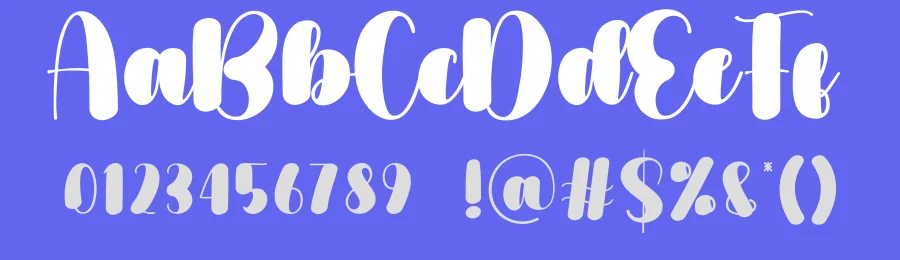 Bleasing Script Font by creativeletter — Script Handwritten Font — thumbnail 3