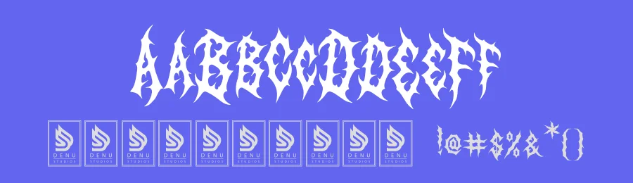 BlekMary Font by Denustudios — Blackletter Font — thumbnail 3