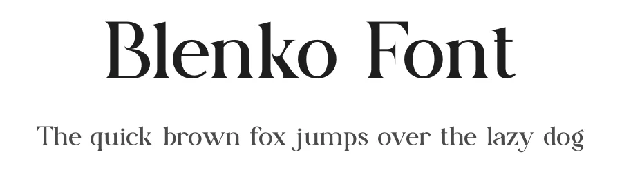 Blenko Font by ErmediaStudio — Decorative Font