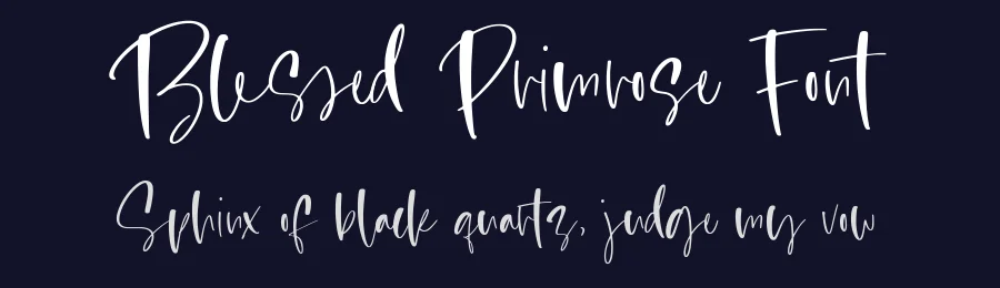 Blessed Primrose Font by Timur type — Script Handwritten Font — thumbnail 2