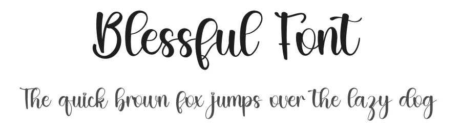 Blessful Font by inermediaSTUDIO — Script Handwritten Font