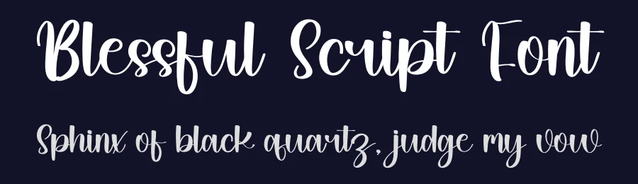 Blessful Script Font by inermediaSTUDIO — Script Handwritten Font — thumbnail 2