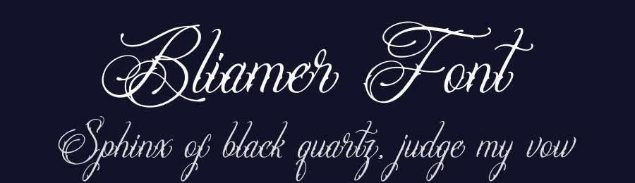 Bliamer Font by Denustudios — Script Handwritten Font — thumbnail 2