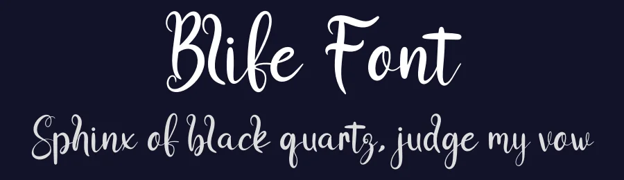 Blife Font by khalwastudio — Script Handwritten Font — thumbnail 2