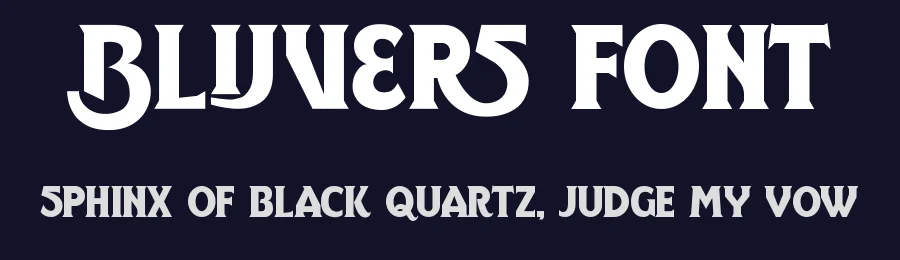 Blijvers Font by Studio TRQ — Display Font — thumbnail 2