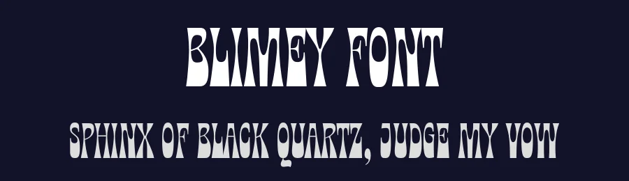 Blimey Font by Love Letters — Display Font — thumbnail 2