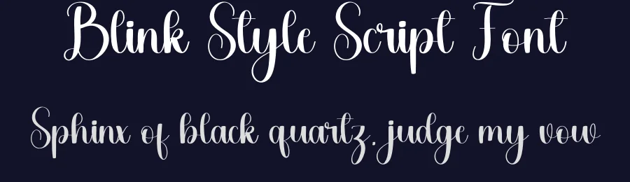 Blink Style Script Font by freshtypeink — Script Handwritten Font — thumbnail 2