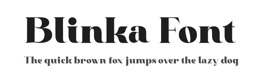 Blinka Font by saemooncreative — Serif Font
