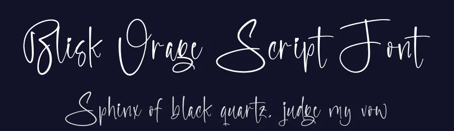 Blisk Orage Script Font by Operatype.Co — Script Handwritten Font — thumbnail 2