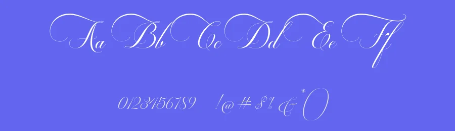 Blissful Calligraphy Font by Romi Rahmadi — Script Handwritten Font — thumbnail 3